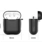 airpods1 蓄光 airpods2 対応 エアーポッズ エアポッツ 1/2 ケース カバー シリコン かわいい キズ防止 耐衝撃 全面保護 紛失防止 8色あり