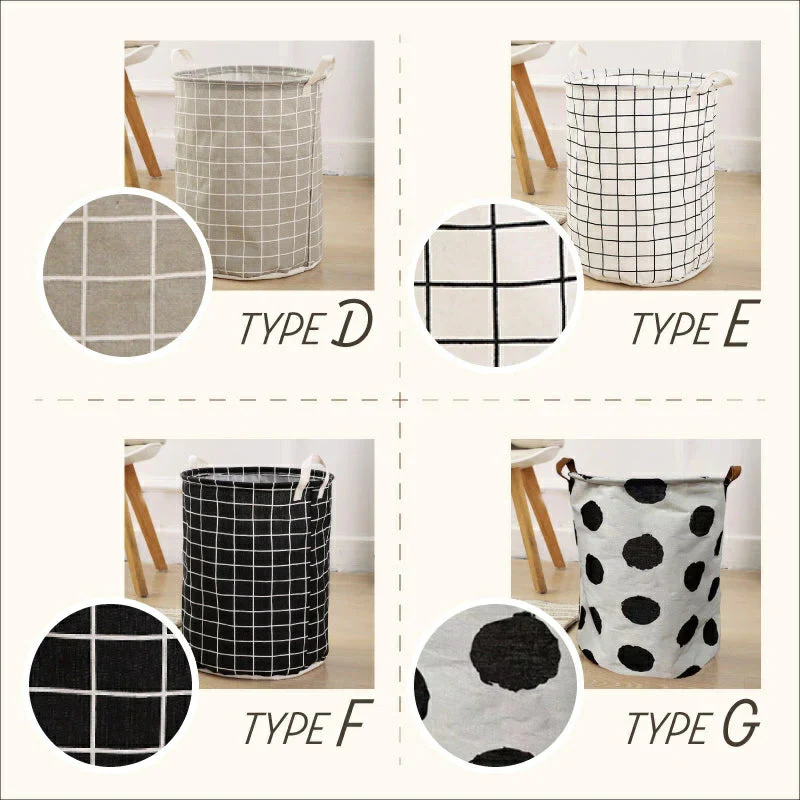 【TypeG】ランドリーバスケット 折りたたみ スリム 大容量 折畳み ランドリーボックス 洗濯もの 収納 北欧 洗濯かご カゴ おしゃれ 軽量 おもちゃ 可愛い かわいい
