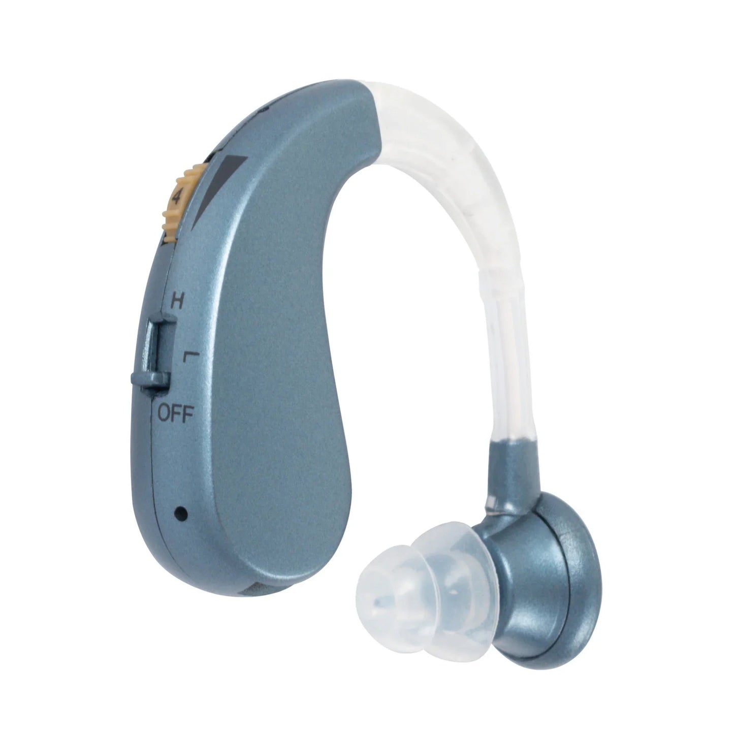 即納 補聴器 集音器 左右両用耳掛け式 充電式 軽量 2種類モード 音質切り替え機能を搭載 シリコーン 両親 高齢者用 敬老の日 日本語説明書付き w591A(ブルー)