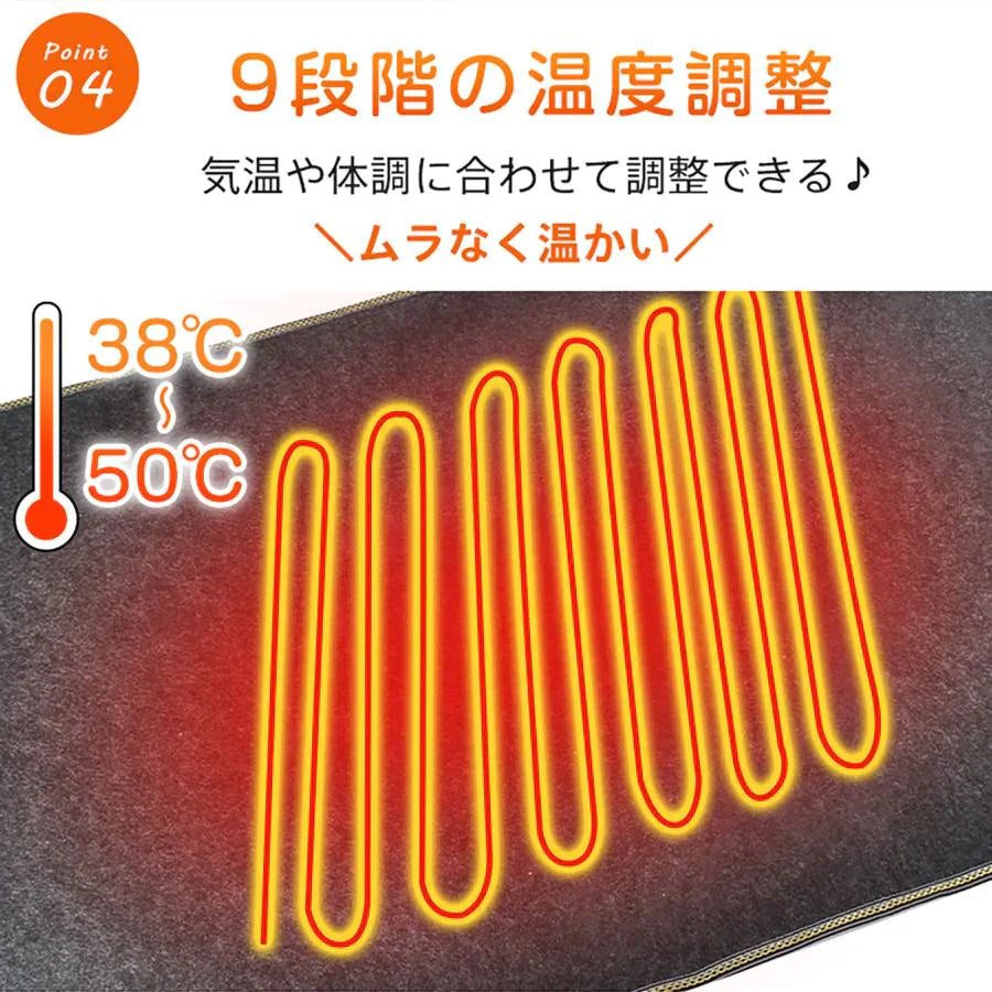 【送料無料】 ホットカーペット 1畳 本体 ダニ退治 節電 温度調節 折り畳み 速暖 電気カーペット 電気マット こたつ タイマー 江戸間 軽量 ペット 冷え性 sg095