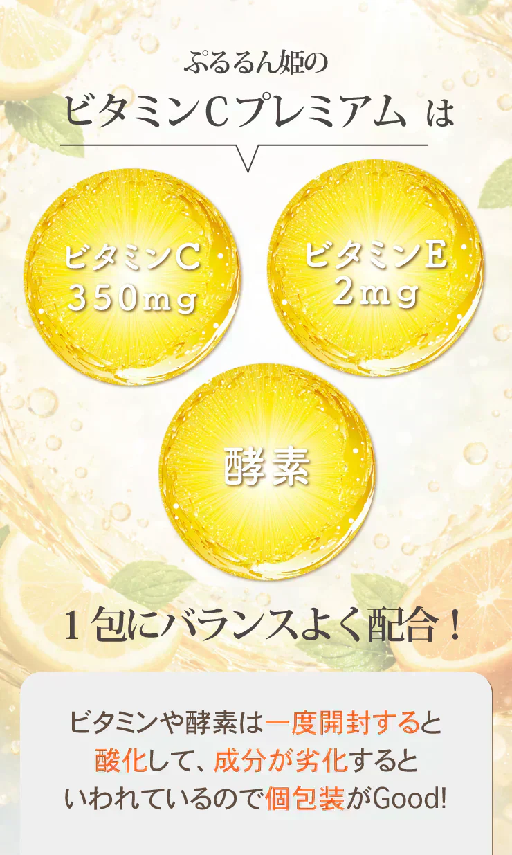 お徳用200包すごいビタミンCプレミアム／女王様の！プレミアム配合／これからの季節におすすめ！甘味料不使用　ぷるるん姫
