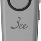 3ee Bluetooth ヘッドセット Call 01 ライトグレー（モノラル 片耳イヤホンタイプ） ノイズキャンセリングマイク
