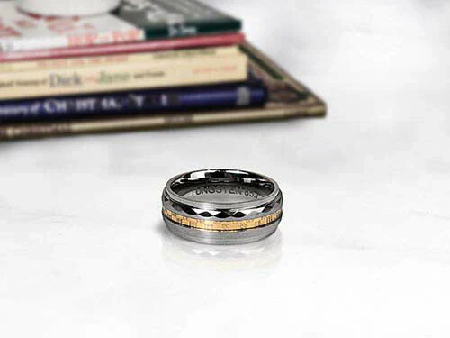 【ピンクゴールド 19号】タングステン 指輪 リング レディース メンズ 刻印入り 30代 40代 50代 プレゼント ペア 記念日 結婚記念日 誕生日 夫婦 カップル