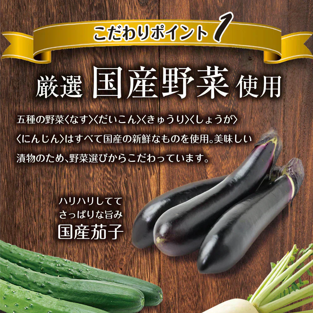 【2個セット】日本橋いなば園 国産五種野菜金山寺味噌漬け 180g ネコポス メール便送料無料