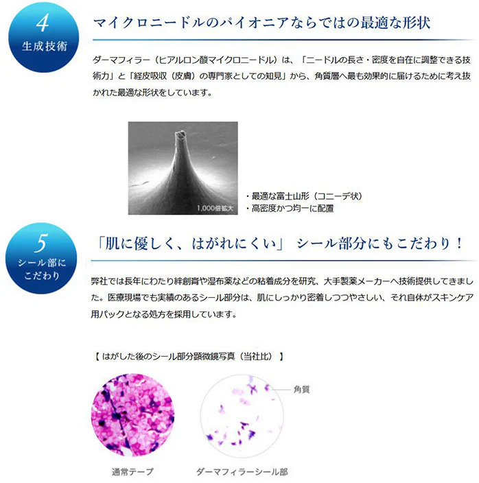 【ヒアルロン酸を肌から注入】目元パック 針 目元パッチ マイクロニードルパッチ ほうれい線 ヒアルロン酸 針美容液 アイパッチ 日本製 / QUANIS ダーマフィラー 8セット