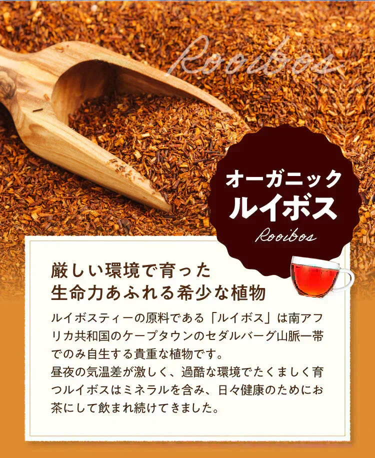 【最短当日出荷】アレンジルイボスティー 有機ローズヒップ カップ用 ティーバッグ 30個入