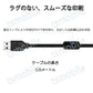 プリンター用USB-AtoBケーブル 50cm USB2.0 コード0.5メートル USBAオスtoメUSBBオス データ転送 パソコン スキャナー 複合機 有線接続 コネクタ キャノン 黒色