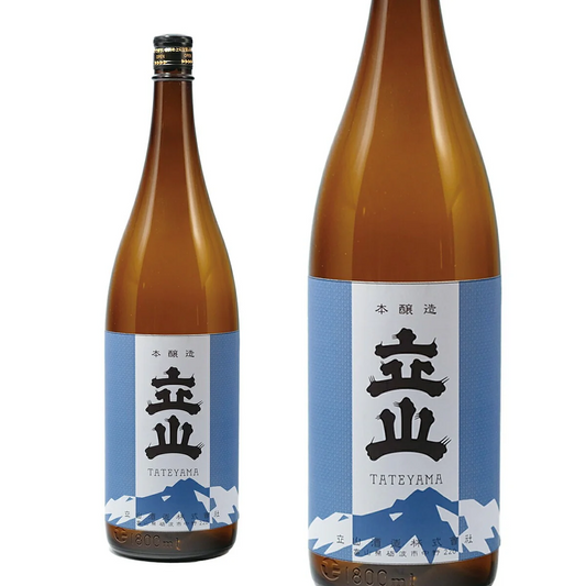 【富山の地酒】立山 本醸造 1.8L瓶（1800ml）1本【ご注文は1ケース（6本）まで同梱可能です】