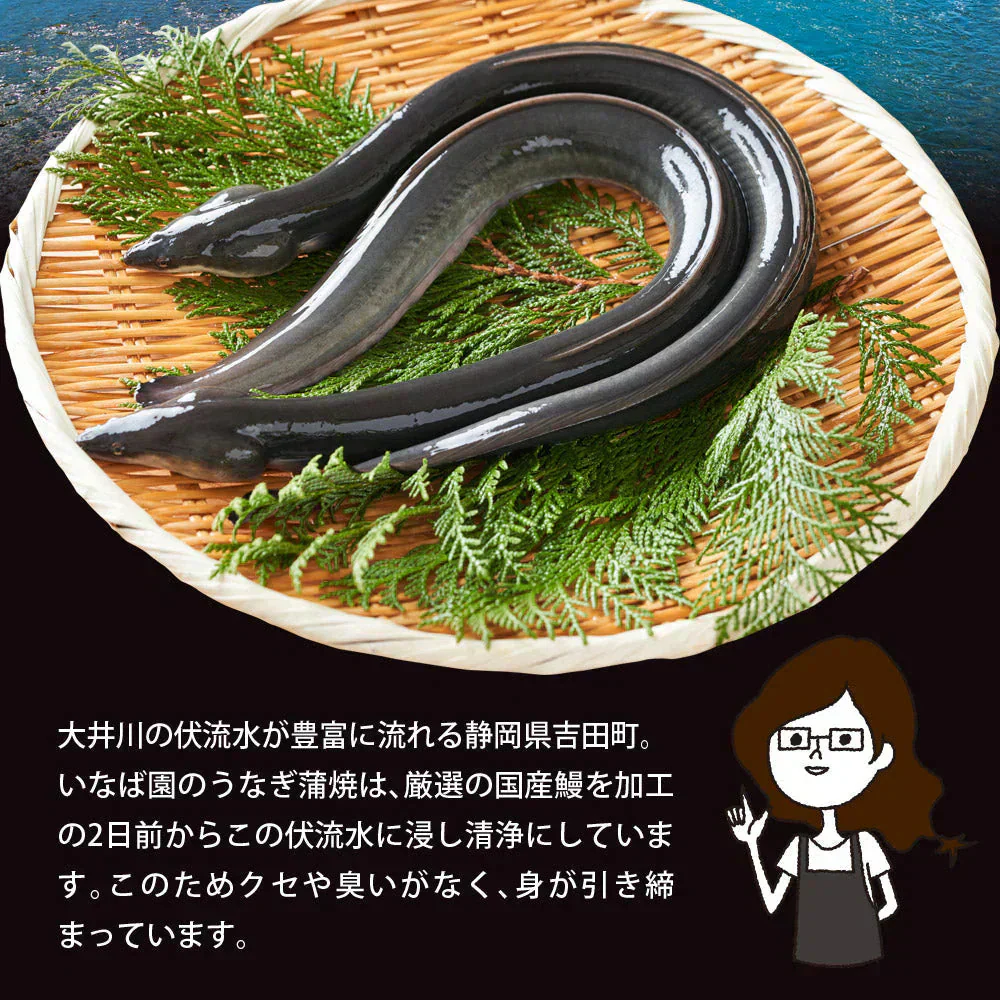 日本橋いなば園 国産うなぎ蒲焼 70g メール便送料無料