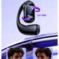 【左右耳兼用】ワイヤレスイヤホン 片耳 bluetooth5.4 180度回転 耳掛け式 IPX6防水 Hi-Fi高音質 ブルートゥースイヤホン type-C充電 耳を塞がない LED電力表示 快適 iPhone/Android適用 ハンズフリー w677C(ブラックpro)