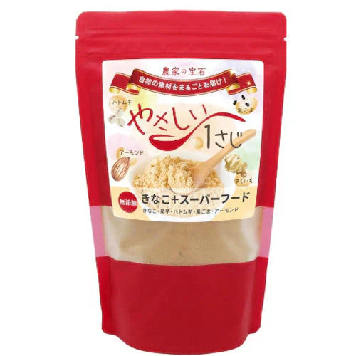糖が気になる方へ【やさしい１さじ】きなこ＋スーパーフード　150g