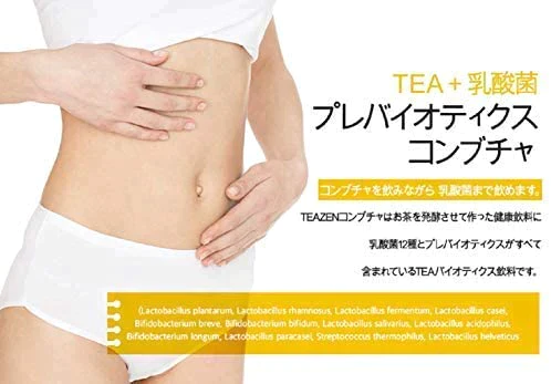 TEAZEN  KOMBUCHA　２０包　箱なし　ティーゼン コンブチャ　（ピーチ１０包、ベリー６包、レモン２包、柚子２包）正規輸入品 韓国 BTS ジョンググ 乳酸菌  健康食品