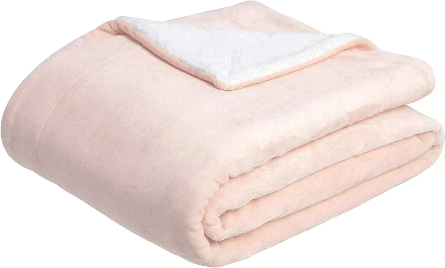 Amazonベーシック 訳あり ブランケット 152×229cm ブラッシュピンク マイクロミンク