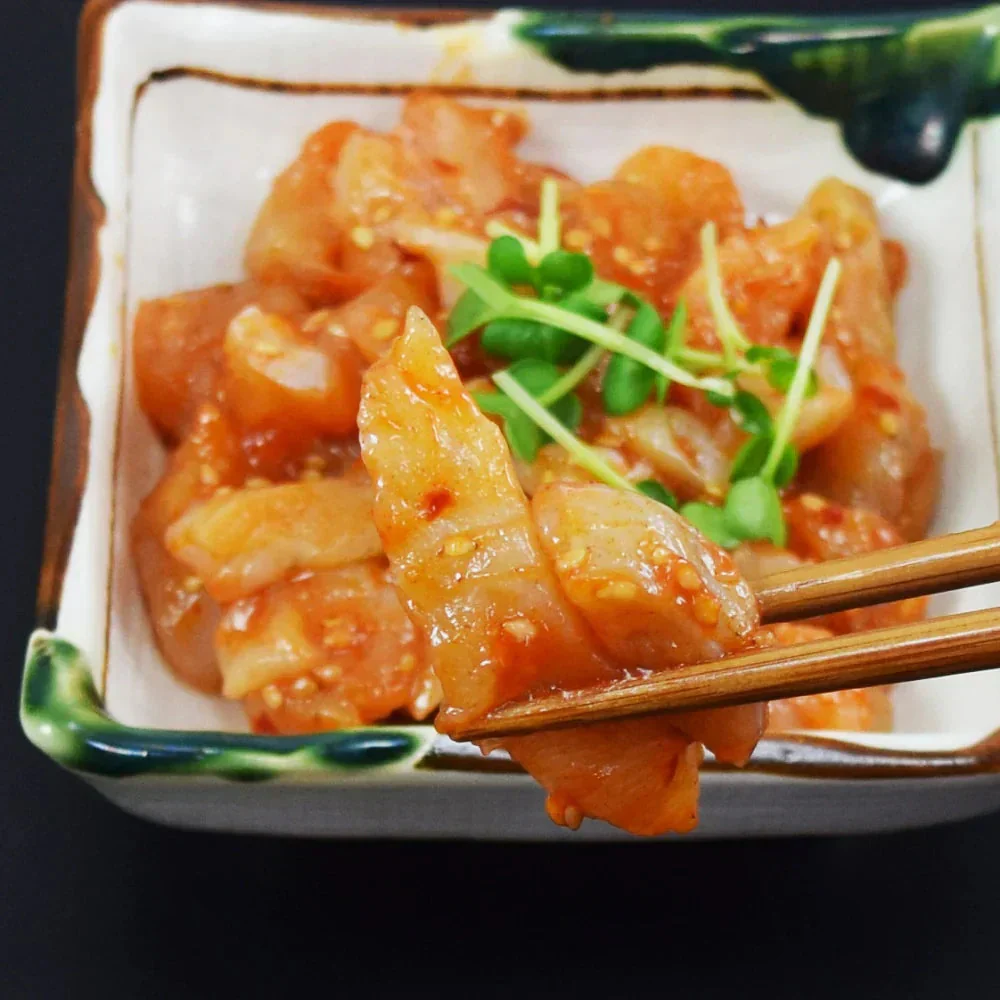 旨辛ふぐ500g×2pc　珍味　酒のあて　ふぐ　旨辛　海鮮　国産ふぐ使用　国内加工