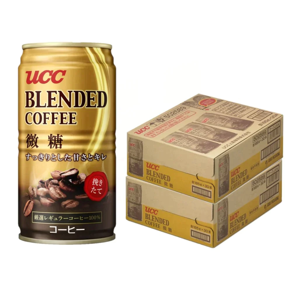 UCC ブレンドコーヒー 微糖 缶 185ml×2ケース/60本