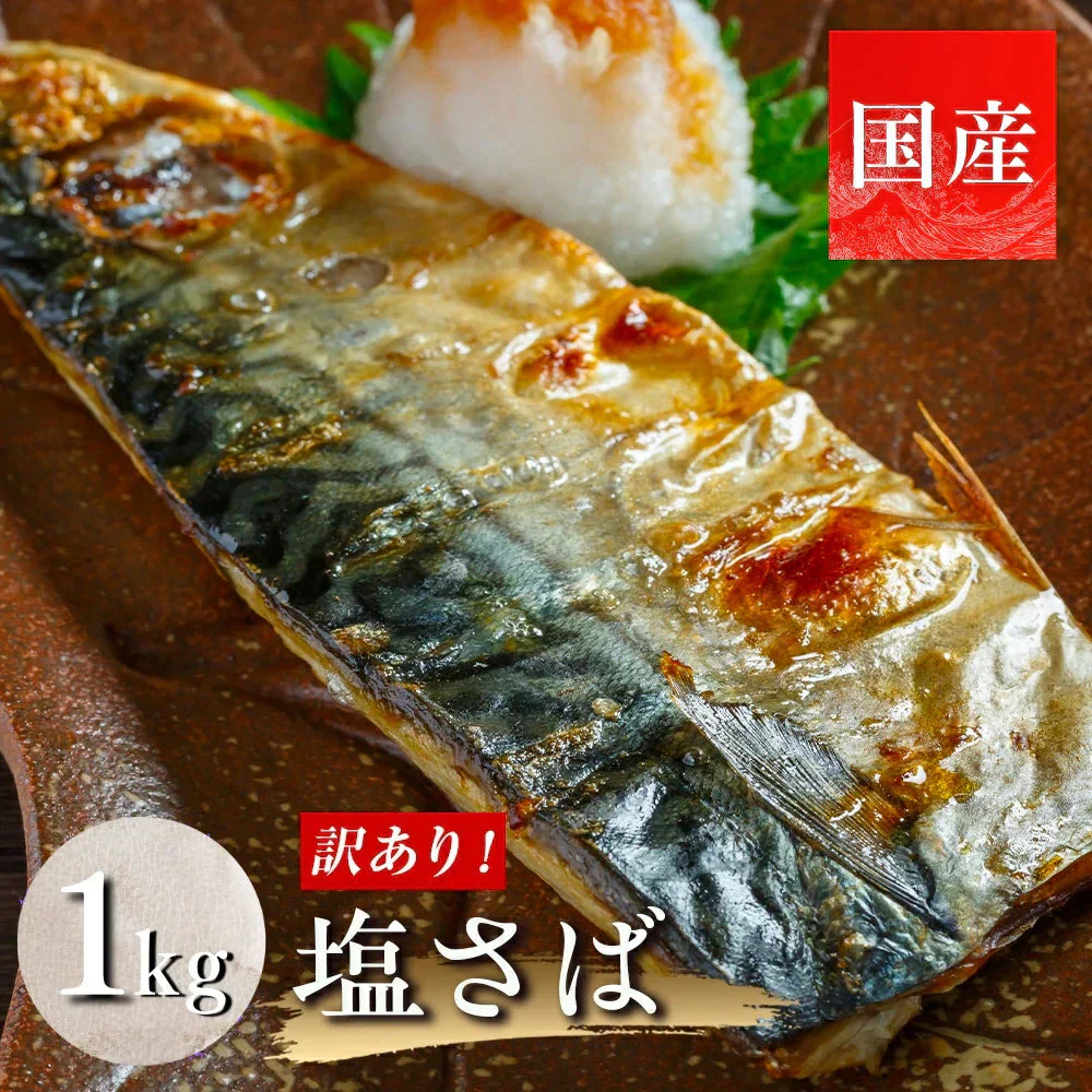 【数量限定 訳あり】国産塩さばフィレ 1kg(約10枚) さば 鯖 国産 塩サバ 大容量 お買い得 セット お手軽 調理 料理 シーフード 海鮮 食品 合わせ買い まとめ買い 商品 通販 惣菜 お取り寄せ グルメ 大人気 人気 おすすめ オススメ