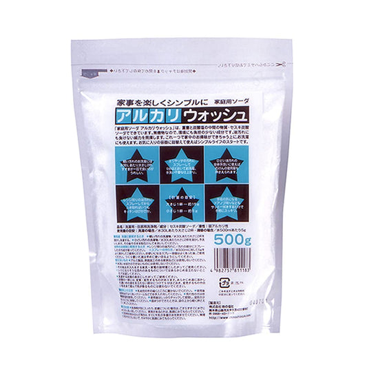 アルカリウォッシュ　５００ｇ 容量500G ちのしお社 住居洗剤・重曹