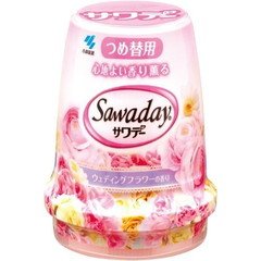 サワデー　つめ替用　ウェディングフラワーの香り 容量140G 小林製薬 芳香剤・トイレ用