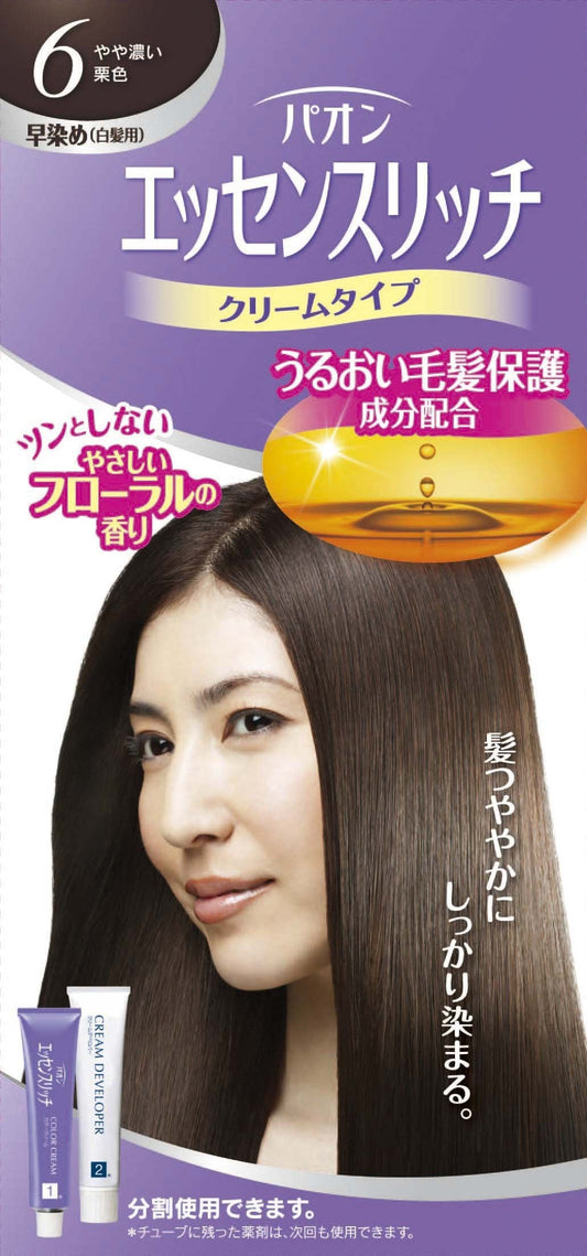 パオン　エッセンスリッチ　クリームタイプ　６ 容量1個 シュワルツコフヘンケル ヘアカラー・白髪用