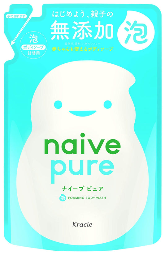 ナイーブピュア　泡ボディソープ　詰替用 容量450ML クラシエ ボディソープ