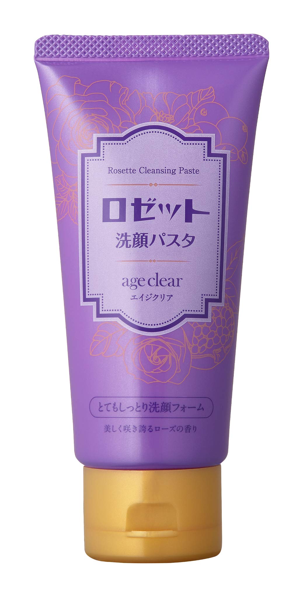 洗顔パスタエイジクリアとてもしっとり洗顔フォーム 容量120G ロゼット 洗顔・クレンジング