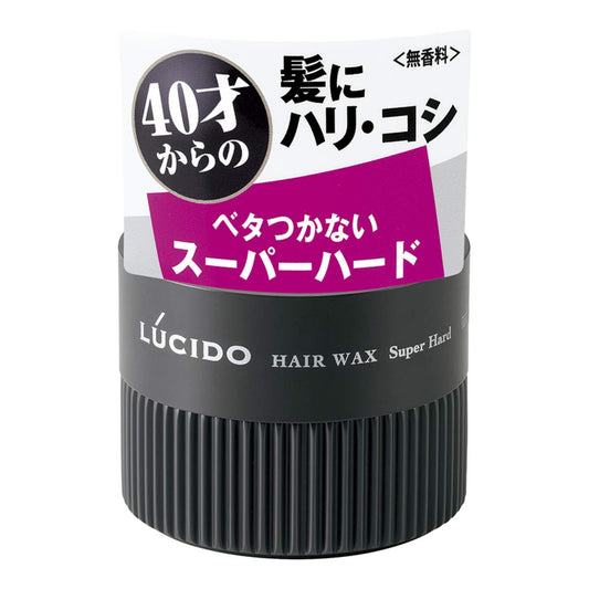ルシード　ヘアワックス　スーパーハード 容量80G マンダム スタイリング