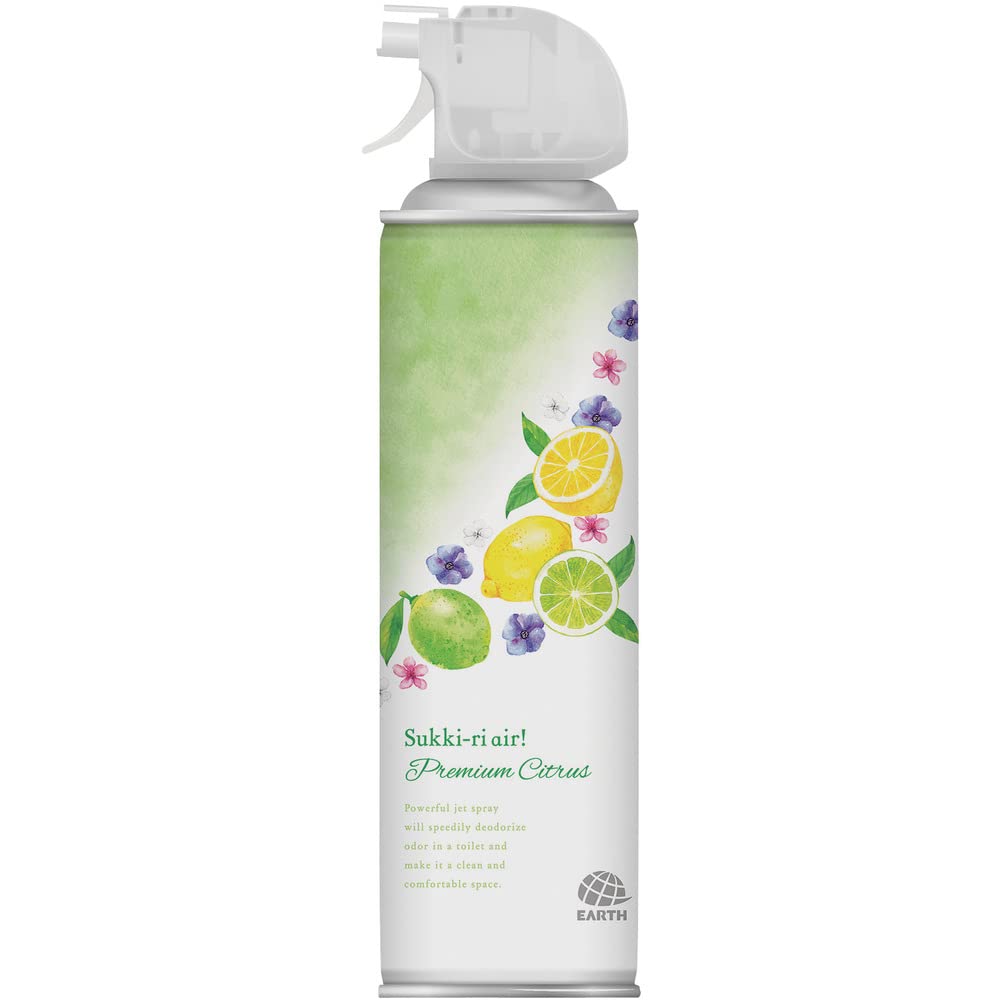 トイレのスッキーリエア！ Sukki－ri air！ プレミアムシトラスの香り 容量350ML 芳香剤・トイレ用