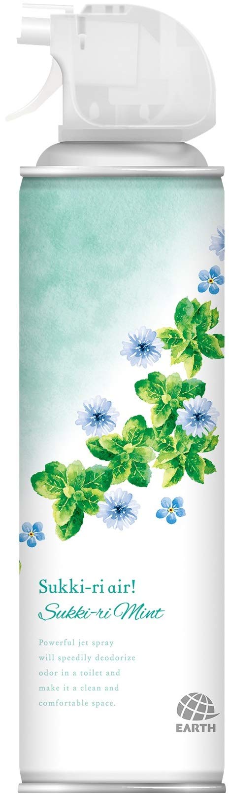 トイレのスッキーリエア！ Sukki－ri air！ スッキーリミントの香り 容量350ML 芳香剤・トイレ用