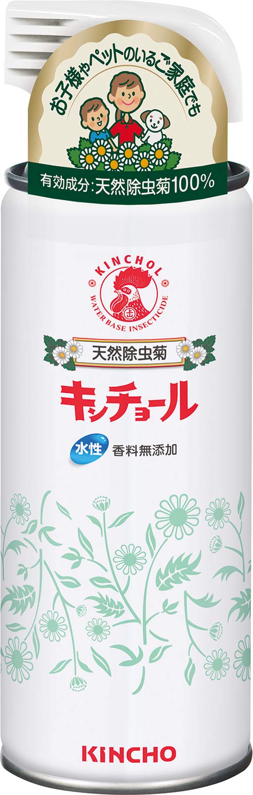 天然除虫菊水性キンチョール 300mL 容量300ML 大日本除虫菊（金鳥） 殺虫剤・ハエ・蚊