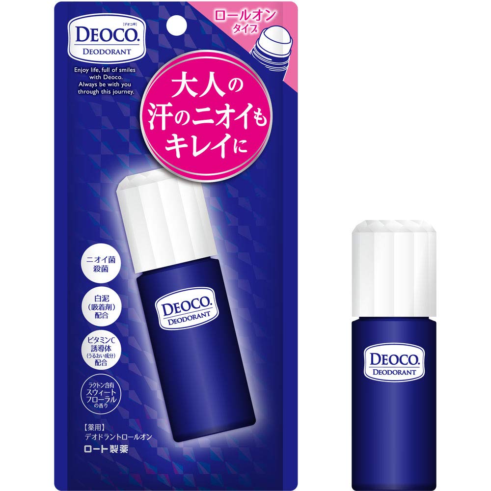 デオコ 薬用デオドラントロールオン 容量30ML ロート製薬 制汗剤・デオドラント