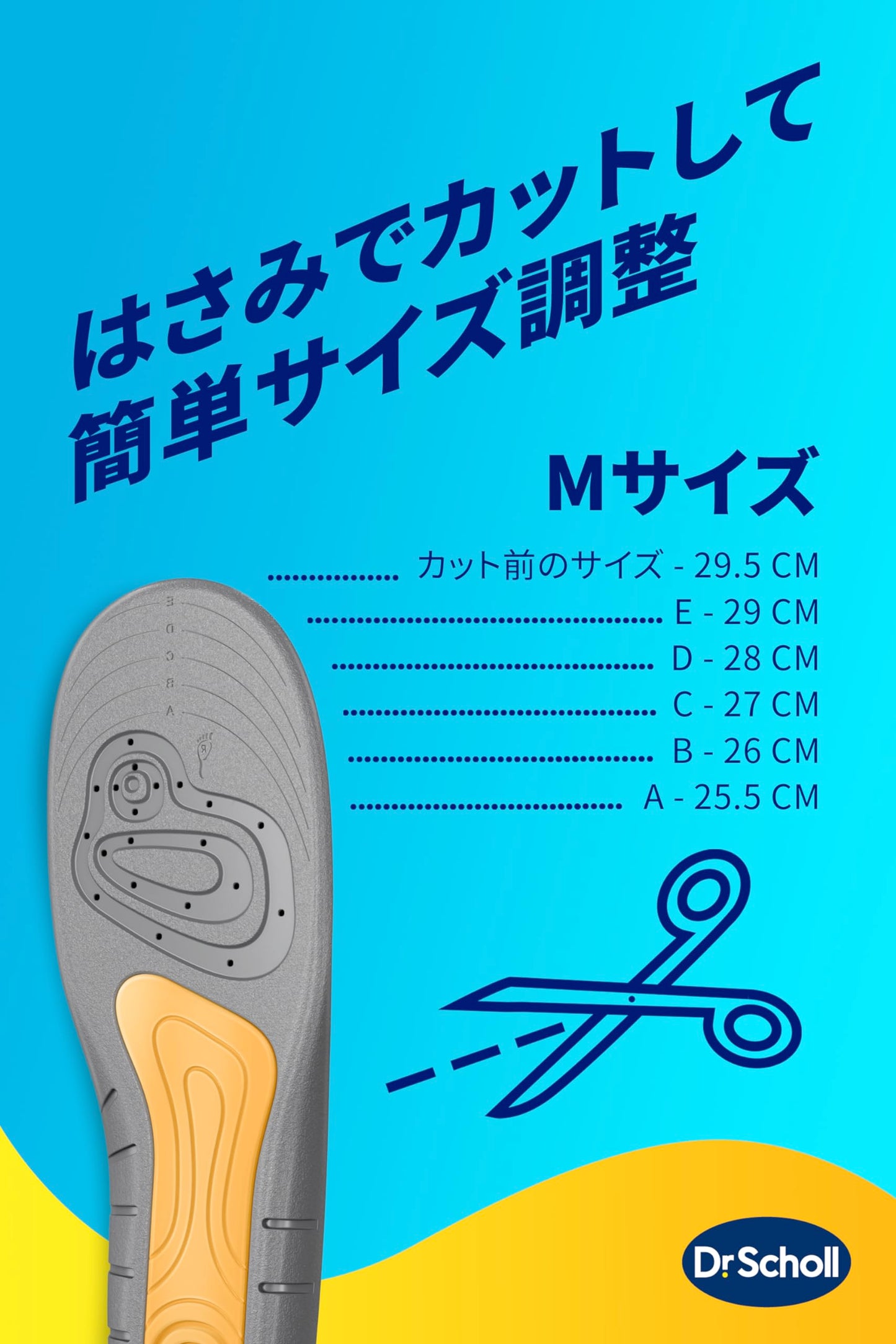 ドクターショール　ジェルアクティブ　ワーク　Ｍ 容量1個 ショールズウェルネスカンパニー シューケア