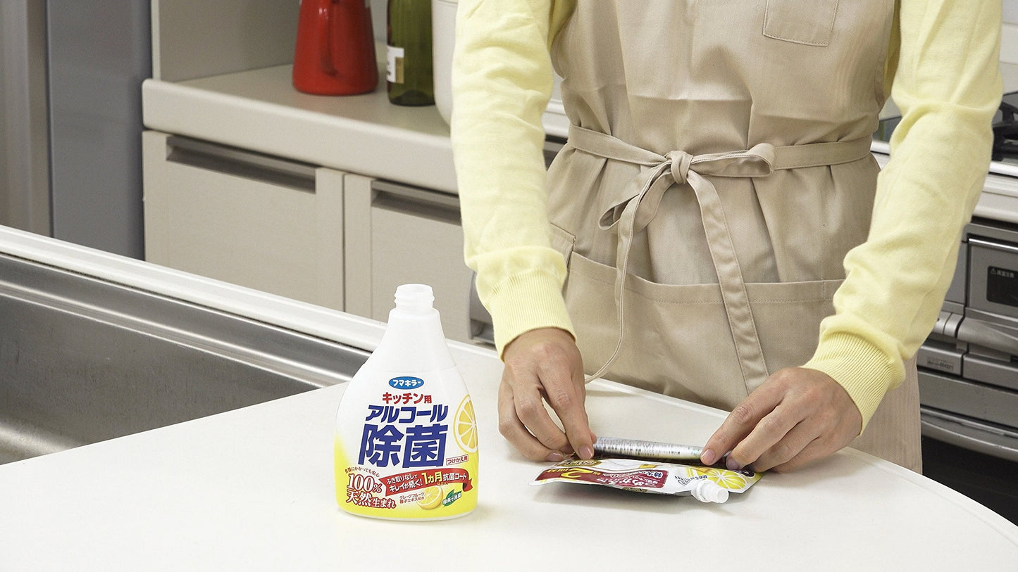 キッチン用アルコール除菌スプレーつめかえ７２０ＭＬ 容量720ML フマキラー 食器用漂白