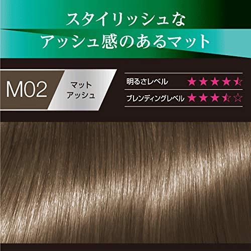 サイオス　カラージェニック　ミルキーヘアカラー　Ｍ０２　マットアッシュ 容量1個 ヘアカラー・白髪用