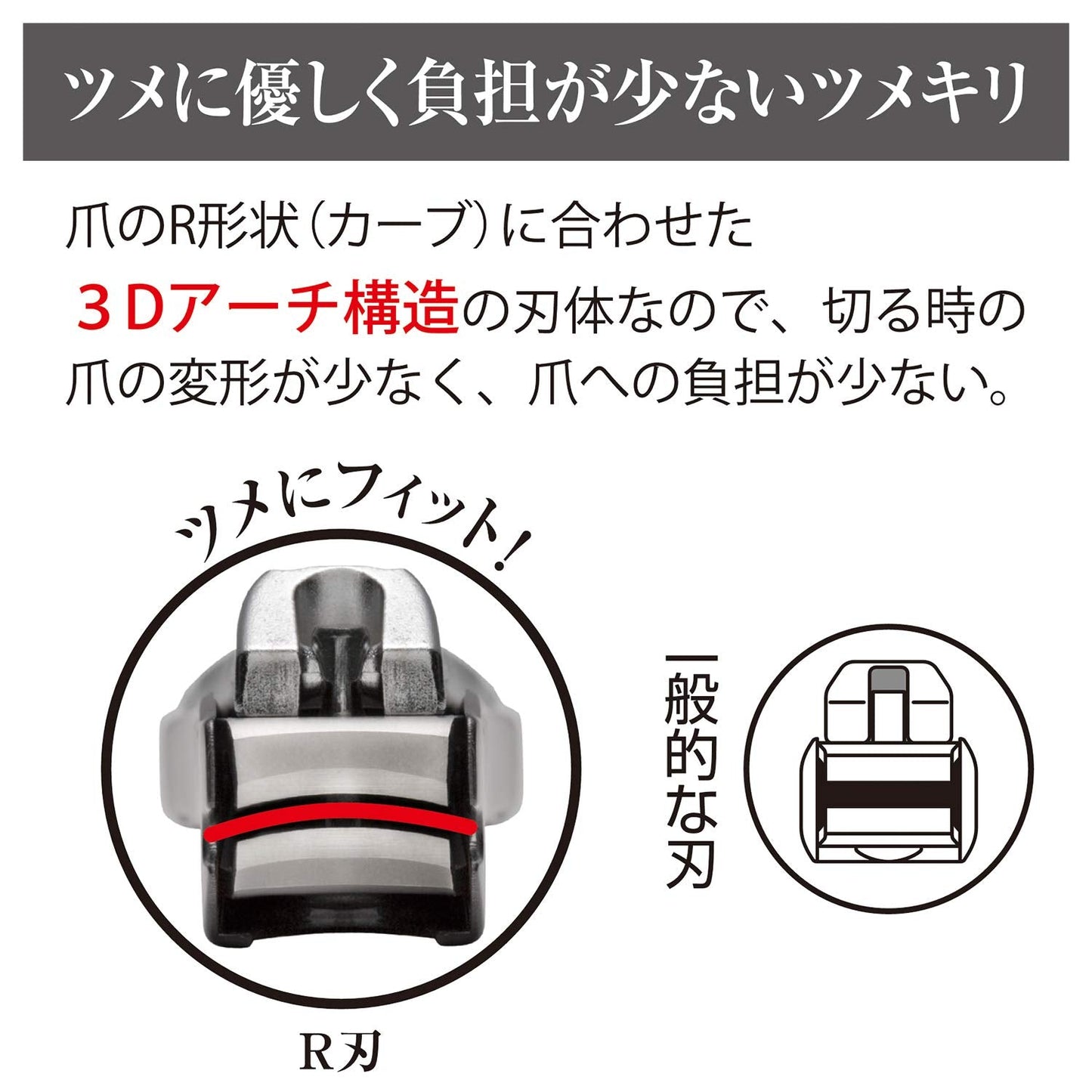 ＫＱ２０４１ＲツメキリＭ 容量1個 貝印 耳掃除・ツメきり