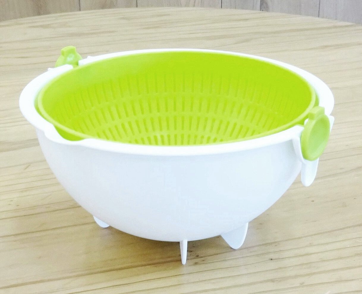 スピンホイール　コランダー　スモール（グリーン） 容量1個 小久保工業所 台所用品
