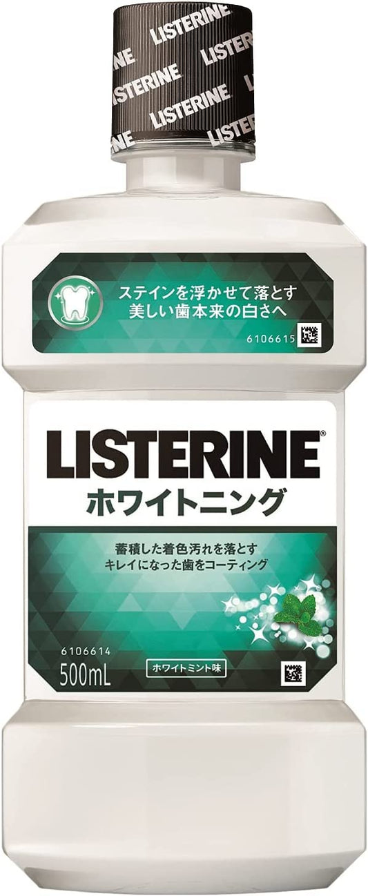 薬用リステリン　ホワイトニング　５００ＭＬ 容量500ML ジョンソン＆ジョンソン マウスウォッシュ