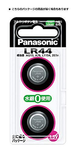 ＬＲ４４／２Ｐ　Ｎアルカリボタン電池 容量 パナソニック 乾電池