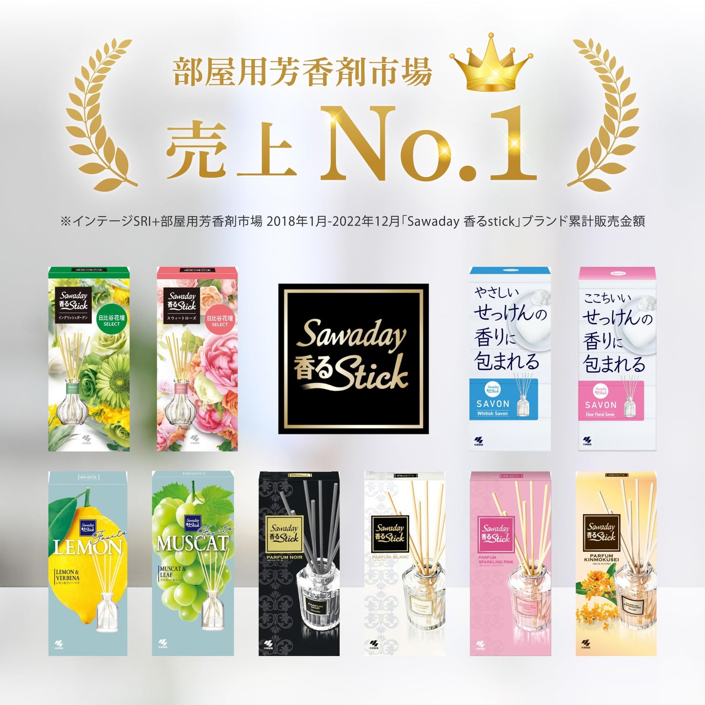 Ｓａｗａｄａｙ香るＳｔｉｃｋ替パルファムスパークリングピンク 容量70ML 小林製薬 芳香剤・部屋用