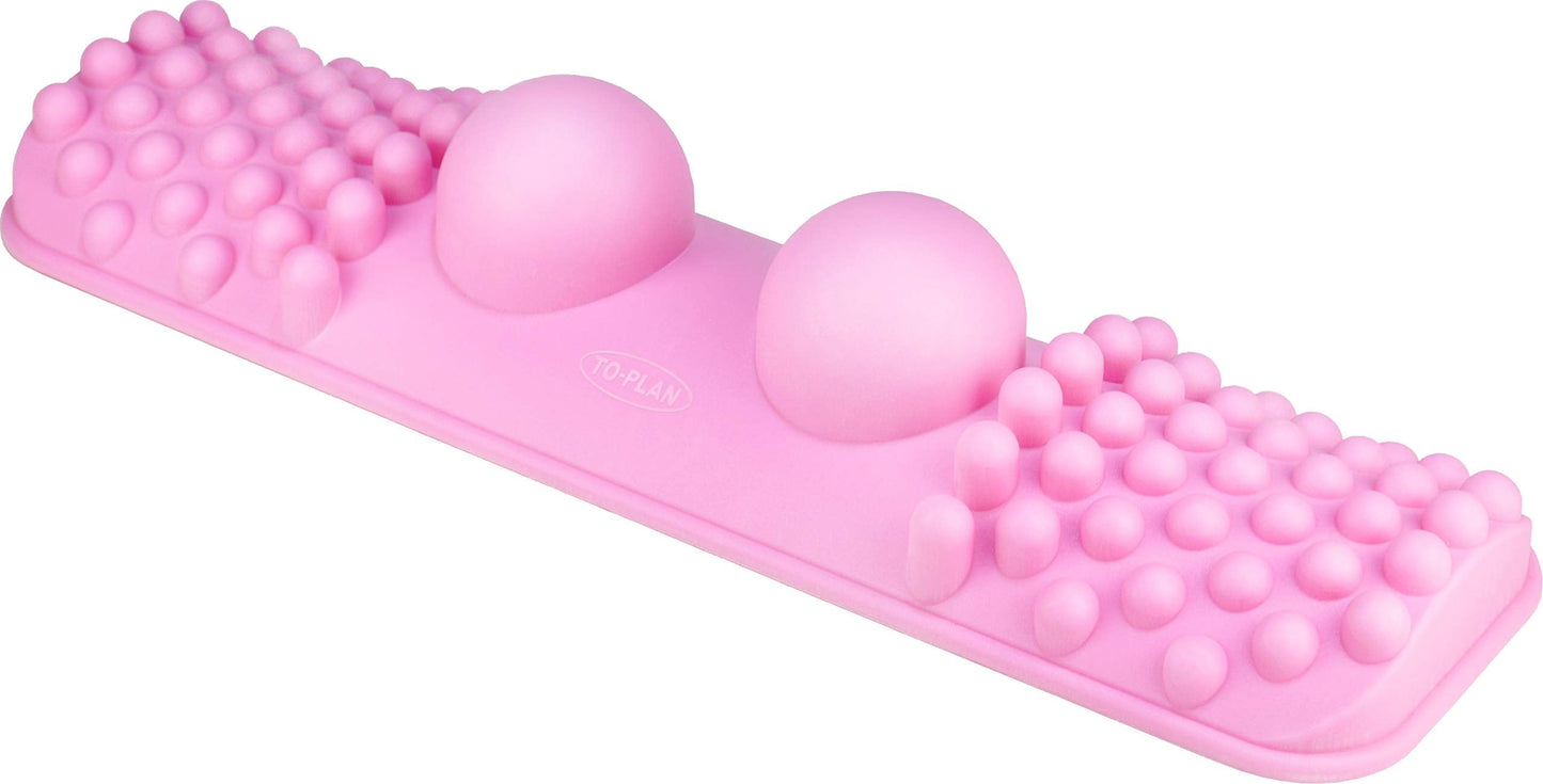 背中腰健康ふみ竹ぐりんぐりん　ピンク 容量1個 東京企画販売 衛生用品