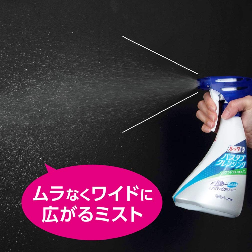 ルックプラス　バスタブクレンジング　クリアシトラスの香り　本体 容量500ML 住居洗剤・お風呂用