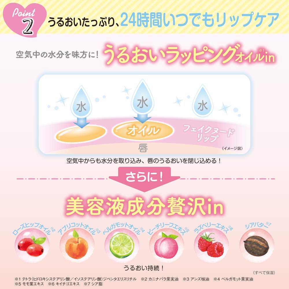 サナ　素肌記念日　フェイクヌードリップ　０２（惑わせコーラル） 容量1個 常盤薬品 リップクリーム