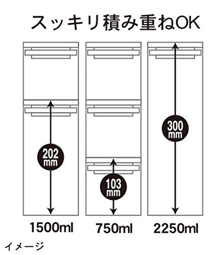 HAUS（ハウス）ドライキャニスター 容量1500ML 小久保工業所 保存容器