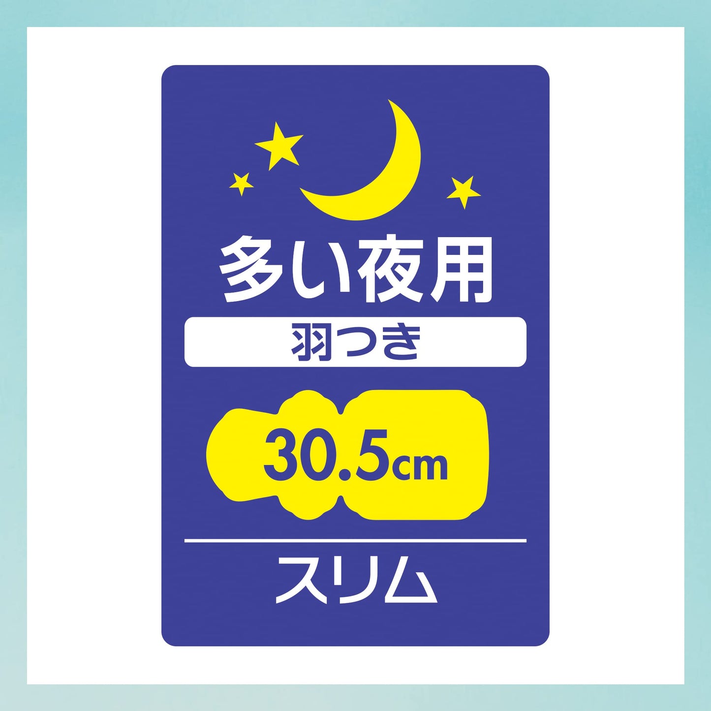 センターインコンパクト1/2サボン多い夜用12枚容量12枚 生理用品