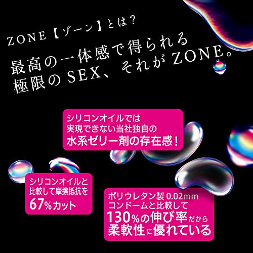 ZONE（ゾーン）10個入り 容量10個 ジェクス コンドーム