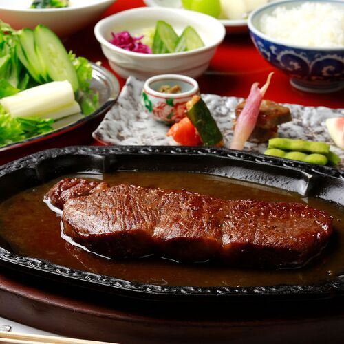 東京・人形町 「日山」 山形牛サーロインステーキ 200g×3