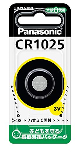 【まとめ買い】ＣＲ－１０２５　リチウムコイン電池１０２５ 容量1個×5点セット パナソニック 乾電池