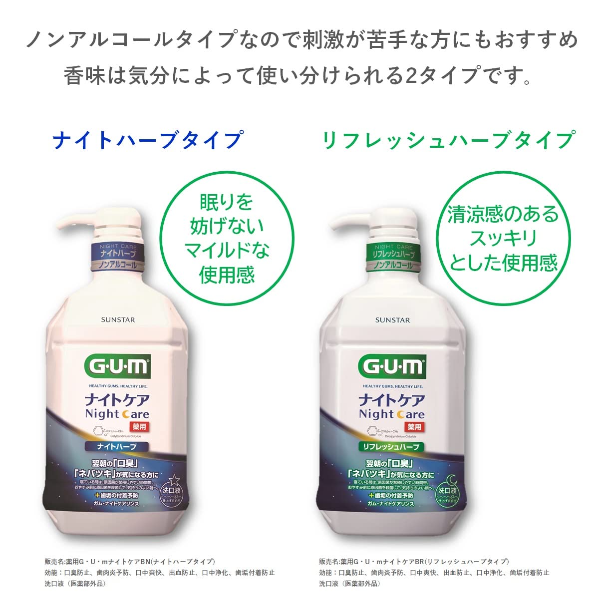 【まとめ買い】ガム・ナイトケアリンス　［ナイトハーブタイプ］　９００ＭＬ 容量900ML×12点セット サンスター マウスウォッシュ