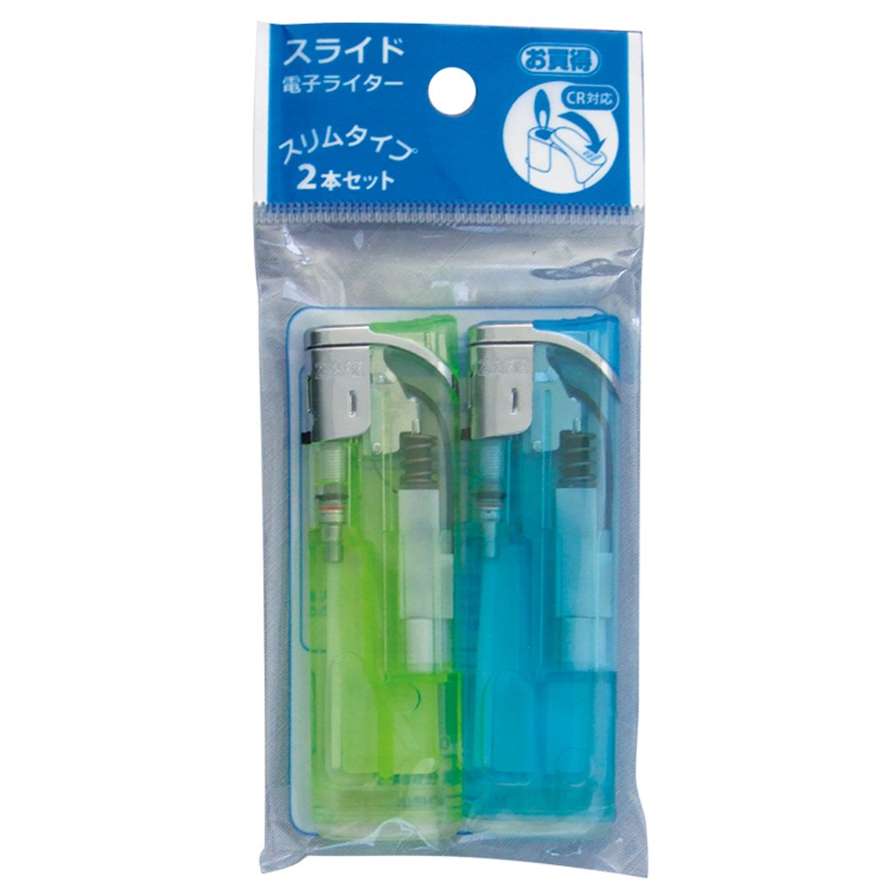 【まとめ買い】ＣＲ　ＳＴ－２　２本パック　スライドライター 容量2個×10点セット 東海 ライター・着火剤