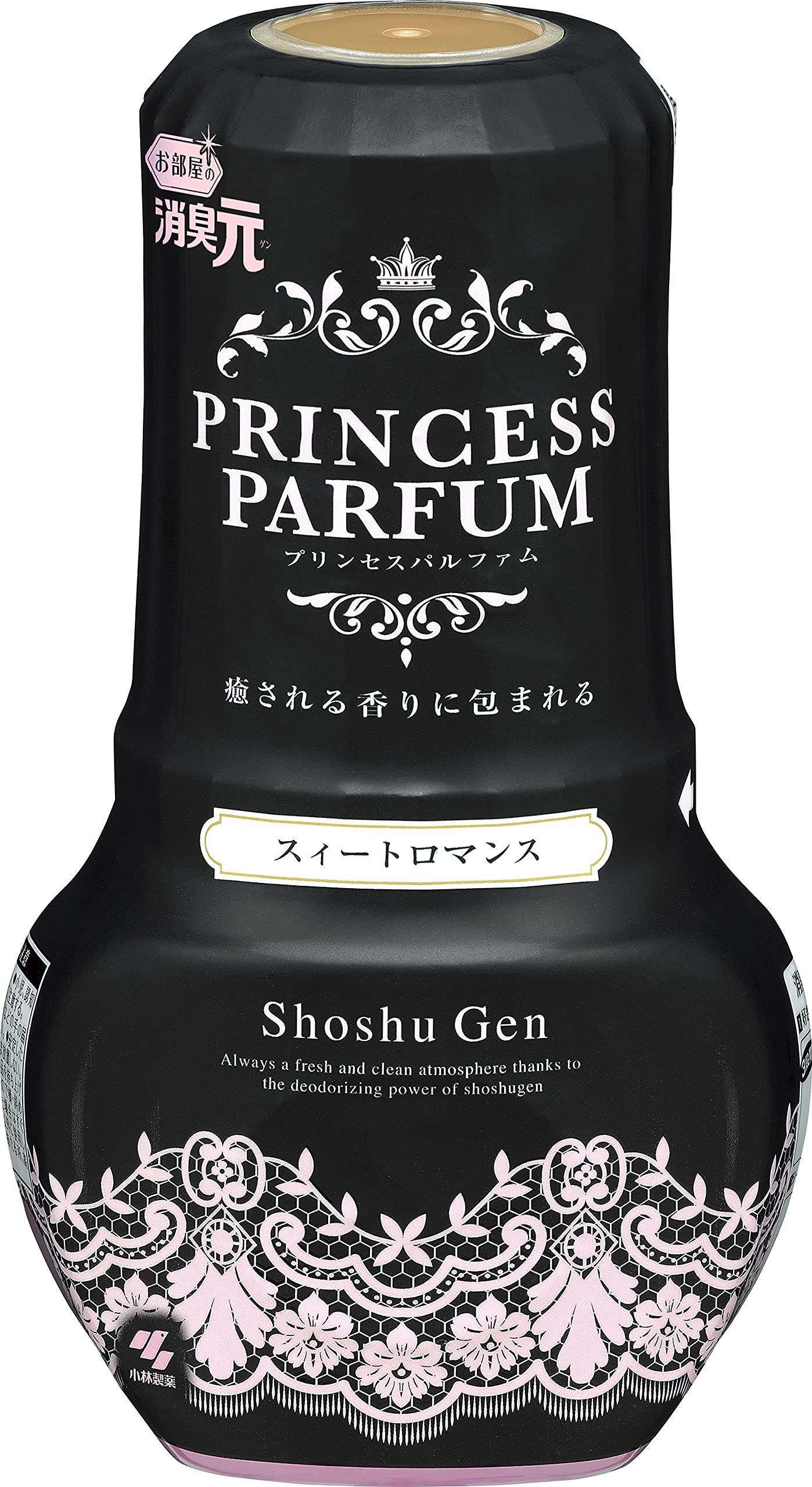 【まとめ買い】消臭元プリンセスパルファム　スィートロマンス 容量400ML×16点セット 小林製薬 芳香剤・部屋用