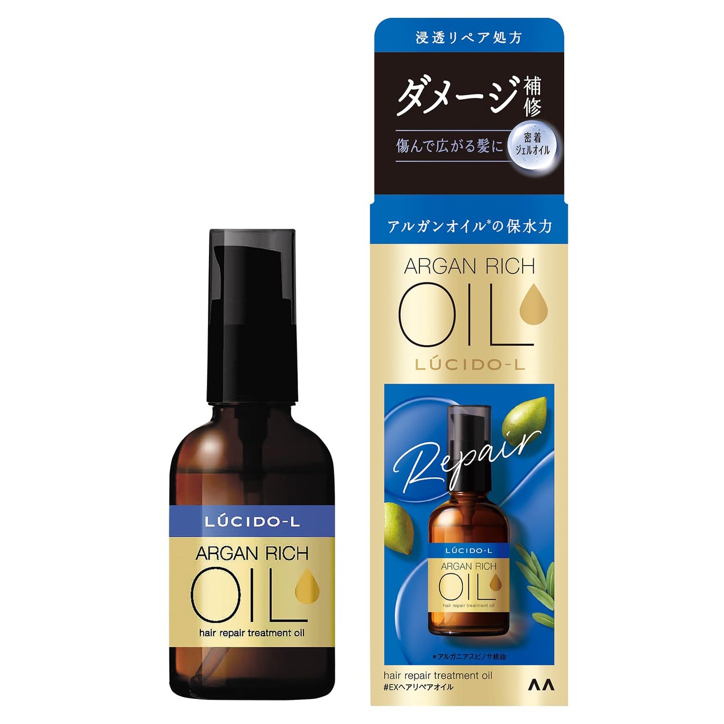 【まとめ買い】ルシードエル　オイルトリートメント　＃ＥＸヘアリペアオイル 容量60ML×3点セット マンダム 美容液